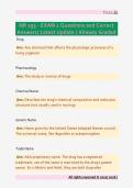 Nr 293 exam questions and correct detailed answers &lpar;verified answers&rpar;