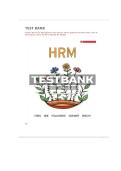 Test Bank for Human Resource Management&comma; 6th Canadian Edition by Sandra Steen&comma; Raymond Andrew Noe&comma; John R&period; Hollenbeck&comma; Barry Gerhart & Patrick M&period; Wright &lpar;ISBN 9781264268550&rpar; All Chapters Complete