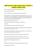 NURP-532-Exam 1 With complete solution &vert; RATED A&plus; &vert; UPDATED &vert; RATED A&plus; 2026