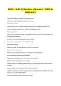 EXAM 1- NURS 532 Questions and answers &vert; RATED A&plus; 2026&vert; NEW&excl;&excl;