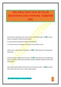 NIFA PRACTICE TEST B1 EXAM QUESTIONS AND ANSWERS&period; VERIFIED 2026&period;