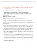 WGU D186 OMM1 Task 3&colon; Enhancing Reading Skills through Active Learning &ndash; 2026 Update with complete solutions&period;