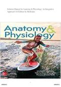 Solution Manual with Detailed Answers &ndash; Anatomy & Physiology&colon; An Integrative Approach &lpar;3rd Edition&rpar; McKinley&comma; O'Loughlin & Bidle &vert; All Chapters Covered &vert; Step-by-Step Solutions &vert; Latest Edition