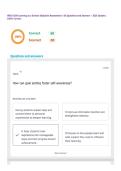 WGU D186 Bundled Tasks and objective assessment - 2026 update with complete solutions&period;
