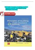Test Bank for Principles of Auditing and Other Assurance Services&comma; 22nd Edition by O&period; Ray Whittington & Kurt Pany  &vert; Verified Chapters 1-21 Complete &vert; A&plus; Grade &vert; Downloadable PDF