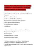 Solution Manual for Principles of Auditing and Other Assurance Services &vert; Complete Worked Solutions for All Chapters