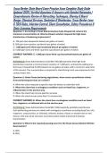 Texas Barber State Board Exam Practice Exam Complete Study Guide Updated 2026 &vert; Verified Questions & Answers with Detailed Rationales &vert; Comprehensive Review of Haircutting Techniques&comma; Shaving & Beard Design&comma; Chemical Services&comma; Sanitation & Disinfection&comma; T