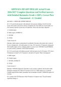 ABFM KSA HEART DISEASE Actual Exam 2026&sol;2027 Complete Questions and Verified Answers with Detailed Rationales Grade A 100&percnt; Correct Pass Guaranteed - A&plus; Graded