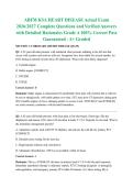 ABFM KSA HEART DISEASE Actual Exam 2026&sol;2027 Complete Questions and Verified Answers with Detailed Rationales Grade A 100&percnt; Correct Pass Guaranteed - A&plus; Graded