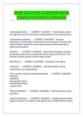3632 FOUNDATIONS - EXAM 1 - ATI CHAPTERS ASSIGNED FOR MODULES 1-4&vert;&vert; &lpar;WITH READY ANSWERS&rpar;