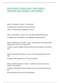 CS6515 EXAM 3 STUDY GUIDE &vert; 2026 UPDATE &vert; QUESTIONS AND ANSWERS &vert; 100&percnt; CORRECT