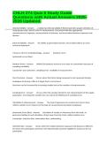CHLH 274 Quiz 6 Study Guide Questions with Actual Answers 2025-2026 Updated&period;