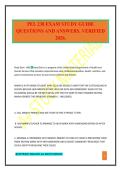 PEL 238 EXAM STUDY GUIDE QUESTIONS AND ANSWERS&period; VERIFIED 2026