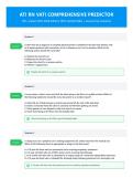 Ati RN Vati Comprehensive Predictor 190&plus; &lpar;Latest 2025-2026 Edition&rpar; 100&percnt; Verified Q&A &plus; Answer Key Solutions