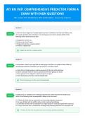 Ati RN Vati Comprehensive Predictor 190&plus; &lpar;Latest 2025-2026 Edition&rpar; 100&percnt; Verified Q&A &plus; Answer Key Solutions