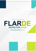 FLARDE Notes & Answers 2026 - Distinction Guaranteed