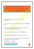 UBUS EXAM 3 &lpar;CHAPTER 1&comma; 14&comma; 16 PRACTICE EXAM QUESTIONS AND ANSWERS&period; VERIFIED 2026&period;
