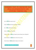 INTRODUCTION TO CHEMISTRY D425 &lpar;WGU&rpar; EXAM QUESTIONS AND ANSWERS&period; VERIFIED 2026&period;