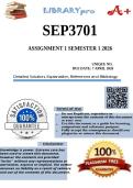 SEP3701 Assignment 1 &lpar;COMPULSORY&rpar; Semester 1 2026 - Due 7 April 2026