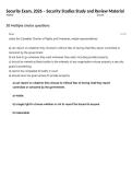 Security Exam&comma; 2026 &ndash; Security Studies Study and Review Material