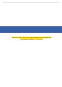 WGU C216 Task 1&colon; Flex Frame Bikes Strategic Overview & Objectives with Complete Solutions &vert; 100&percnt; Correct