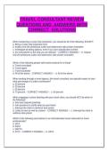  TRAVEL CONSULTANT REVIEW QUESTIONS AND  ANSWERS WITH CORRECT  SOLUTIONS