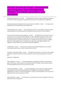 Florida Pesticide Exam- Ornamental and Turfgrass Pest Management TERMS TO KNOW Questions and Answers&period;