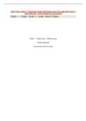 WGU TXM2 TASK 1&colon; ESSENTIAL EHR FUNCTIONS IN ACUTE CARE SETTINGS &vert; 2026 UPDATE &vert; WITH COMPLETE SOLUTION
