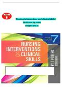 Test Bank for Nursing Interventions & Clinical Skills&comma; 7th Edition by Anne Griffin Perry&comma; Patricia A&period; Potter & Wendy R&period; Ostendorf &vert; ISBN&colon; 9780323547017 &vert; Verified Chapters 1-32 Complete &vert; A&plus; Grade &vert; Downloadable PDF