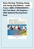 Basic Nursing&colon; Thinking&comma; Doing&comma; and Caring &lpar;2nd Edition&rpar; &ndash; Full Test Bank