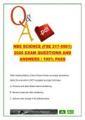 NBE FUNERAL SCIENCE EXAM COMPLETE PACKAGE DEAL