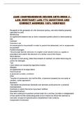 AAMI COMPREHENSIVE REVIEW ARTS WEEK 4 - LAW&comma; MORTUARY LAW&comma; FTC QUESTIONS AND CORRECT ANSWERS 100&percnt; VERIFIED&excl;&excl;