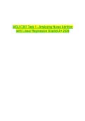 WGU C207 Task 1 - Analyzing Nurse Attrition with Linear Regression Graded A&plus; 2026