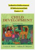 Test Bank For Child Development 10th Edition by Laura E&period; Berk Chapters 1 - 15