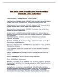 PHR 3100 PACKAGED EXAMS&excl;&excl;