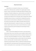 Biopsychosocial Analysis