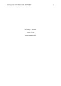 Psychological Disorders