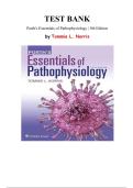 Test Bank for Porth's Essentials of Pathophysiology 5th Edition by Tommie L&period; Norris&comma; Chapter 1-46 &vert; All Chapters