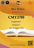 CMY3709 Assignment 1 Semester 1 2026 Due 18 March 2026