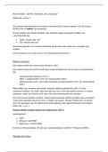 College aantekeningen Lipofiel&comma; lipofoob&comma; pH zuurgraad Cursus 1 de huid &lpar;GHU-V1CURSUS1-19&rpar;