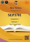 SEP3701 Assignment 1 Semester 1 2026 Due 7 April 2026