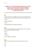 MEDICAL GAS 6010 INSTALLERS PRACTICE TEST 2026 FULL EXAM SCRIPT WITH VERIFIED SOLUTIONS &vert;ALREADY GRADED A&plus; &vert;100&percnt; GUARANTEED PASS