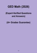 GED Math 2026 PDF &ndash; Complete Study Guide & Practice Test
