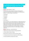 GNRS 515 Advanced Pathophysiology Exam Questions and answer with rationale Top Rated 