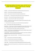 CCT Kettering National Seminars Exam with All Correct & 100&percnt; Verified Answers &vert;Latest Version &vert;Already Graded A&plus;