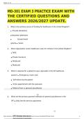 Nursing Home Administration Exam 1 &lpar;2026&rpar; &ndash; Practice Exam with Well-Answered Questions
