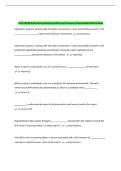 ECSA 102 BCA Epic Exam Questions with Correct Answers&vert; New Update 