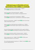NURS 663 Exam 2 UPDATED ACTUAL  QUESTIONS AND CORRECT ANSWERS