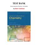 Test Bank for Clinical Laboratory Chemistry&comma; 2nd edition by Robert Sunheimer&comma; Chapter 1-26 &vert; All Chapters 