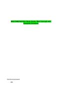 WGU D440 Nutrition Study Guide
